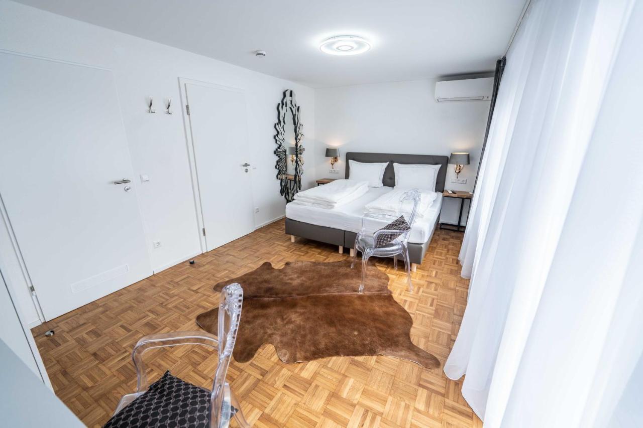 City Apartments FN L 6 KLIMATISIERT mit Balkon - Deluxe Doppelzimmer FDH Buitenkant foto